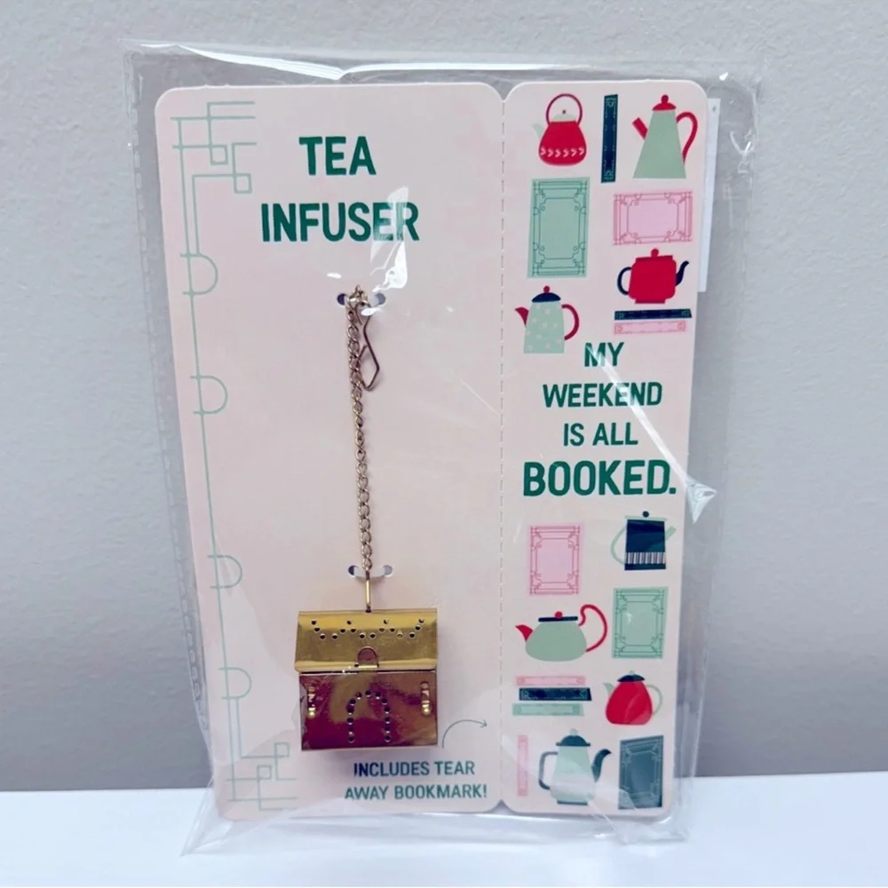 3 for $15 SALE Target Bullseye Set of 4 Holiday Mini Spoons & House Tea Infuser